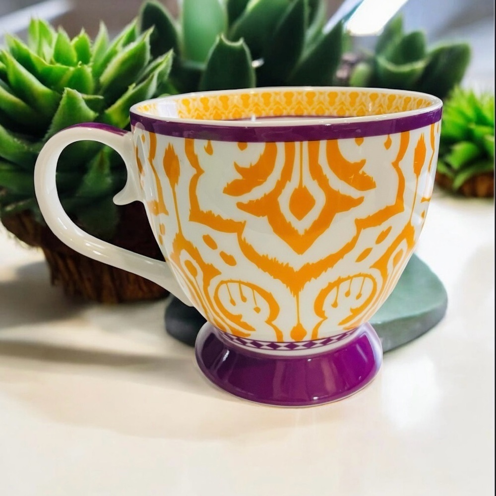 Coffee Mug Ceramic Hand-Painted Mug,4” Ceramic Vintage Breakfast Cup Coffee Mug